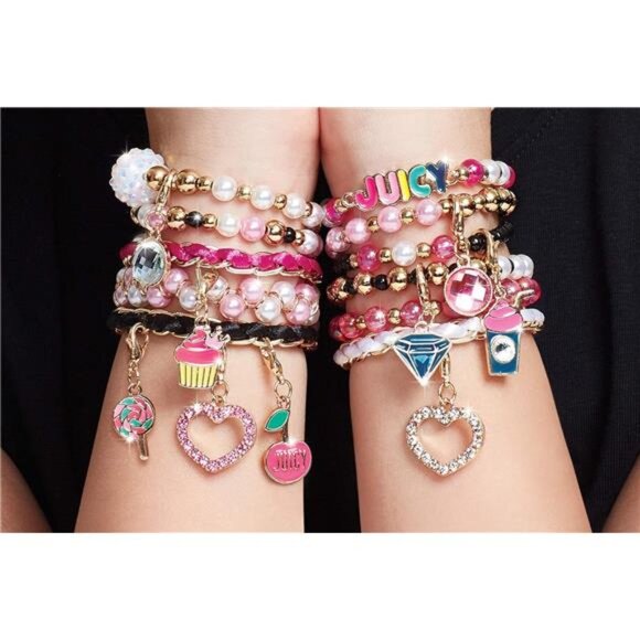 Juicy Couture Pink and Precious Bracelets - DIY Charm Bracelet - Picture 2 of 6